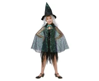 Role play-set for kids Shiny Witch (cape, hat), size 120/130 cm